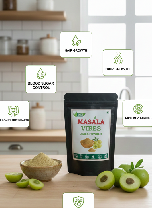 Amla Powder 100% Pure | Natural | No Added Color | No Preservatives